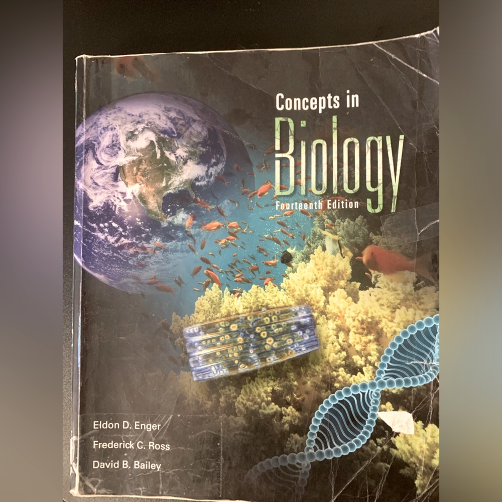 Concepts in Biology Textbook
